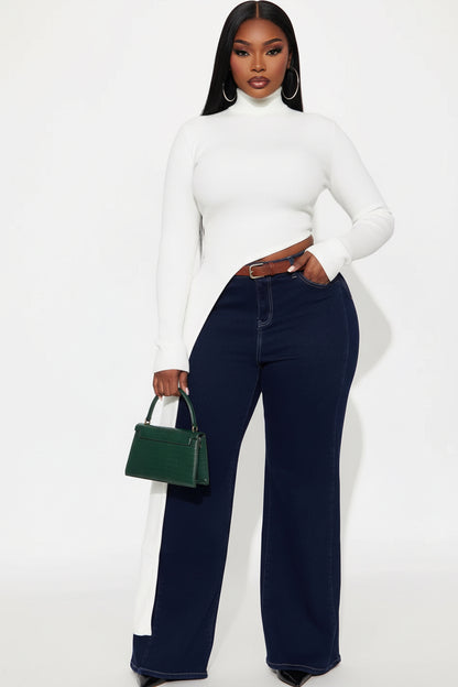 Asymmetrical sweater