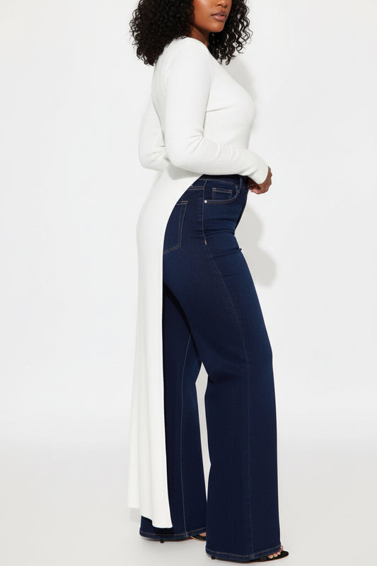 Asymmetrical sweater