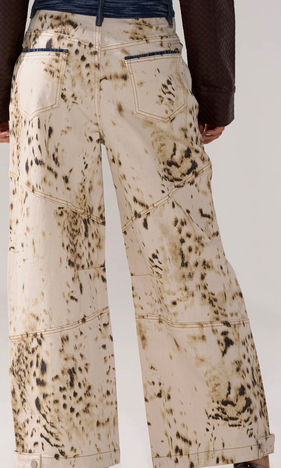 Gorgeous Animal print and denim mix